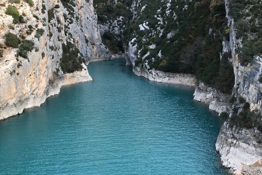 Travel diary : the Verdon Canyon by motorhome